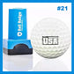 Golfballstempel, selbstfärbender Golfballstempel