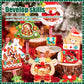 Weihnachtsdeko-DIY-Materialpaket aus Filz